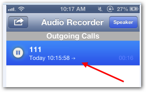 apple iphone record calls